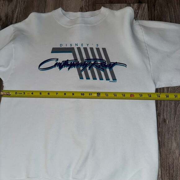Vintage Disney Designs Contemporary Resort M Crewneck Sweatshirt EUC - Picture 8 of 10